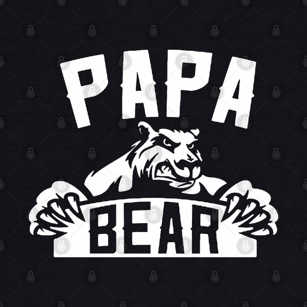 Papa Mama Baby Bear by Lauderdalle